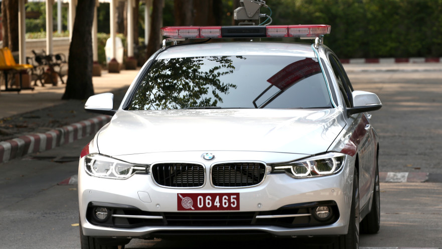 ניידת משטרה בתאילנד