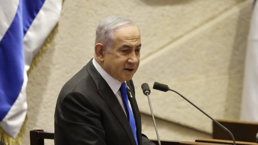 בנימין נתניהו במליאת הכנסת