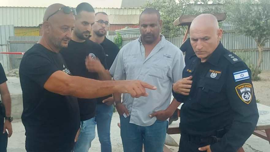 זירת הרצח ברהט