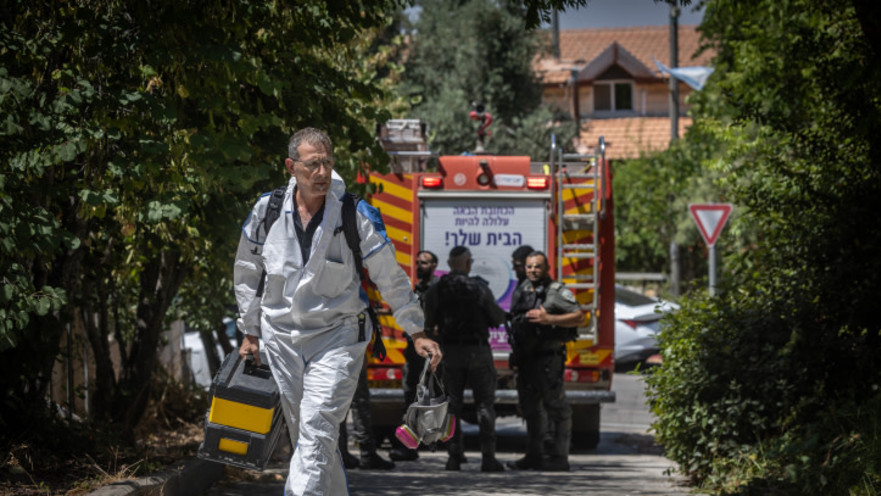 זירת רצח יוחאי אבני בגבעון החדשה