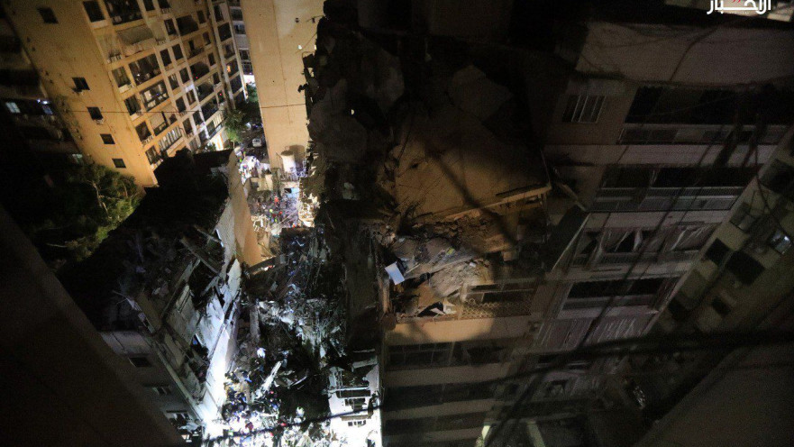 התקיפה בפרבר הדרומי של ביירות