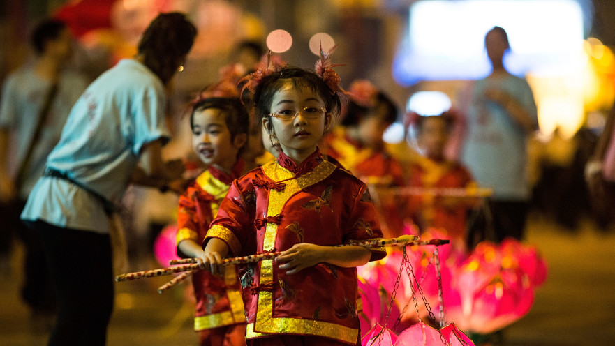 פסטיבל אמצע הסתיו, הונג קונג 