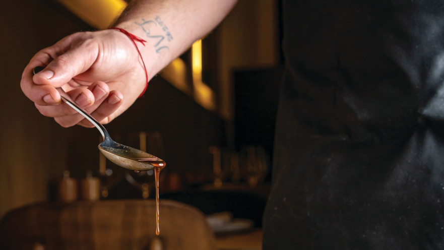 שיפוד אנטריקוט ב"סנטה"