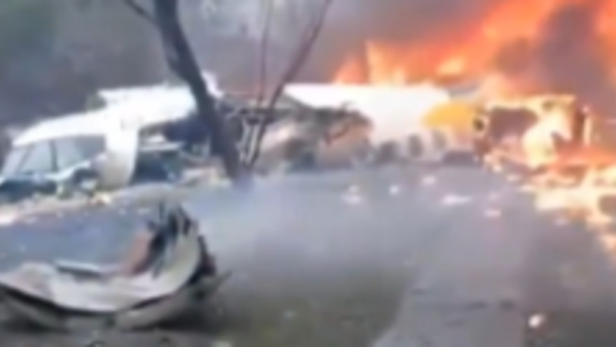 התרסקות המטוס בברזיל 