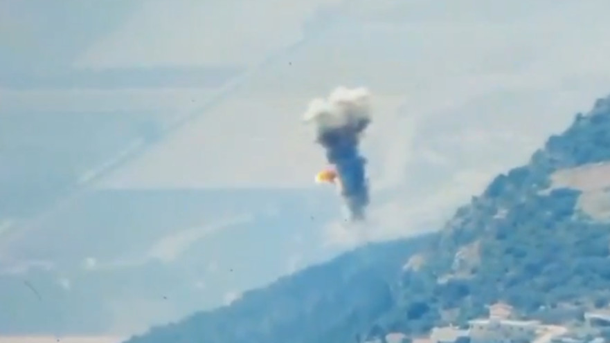 תיעוד: ייורט כטב"מ סמוך לרכס רמים 