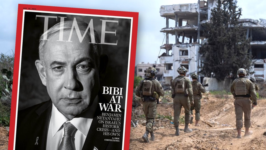 נתניהו בשער "טיים"