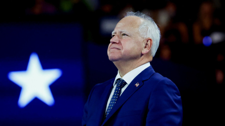 טים וולז בוועידה הדמוקרטית