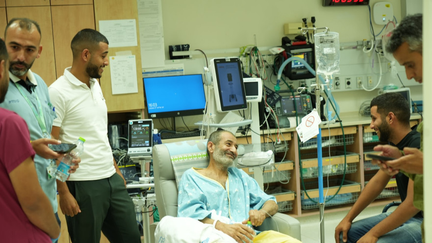 קאיד פרחאן קאדי בבית החולים