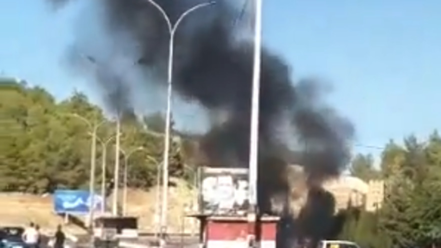 ככל הנראה התקיפה בכביש ביירות-דמשק