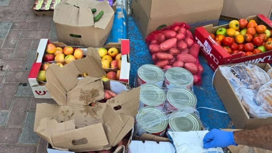 המזון שנגנב בקריית שמונה