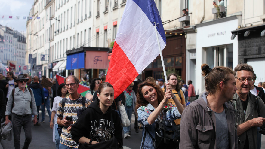 מחאה נגד מישל ברנייה