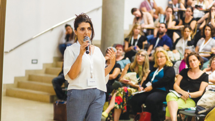 תמונה מתוך הכנס של תנועת משה בשנה שעברה