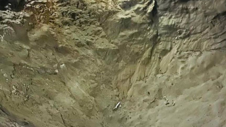 האזור שנטען שהותקף בחאן יונס