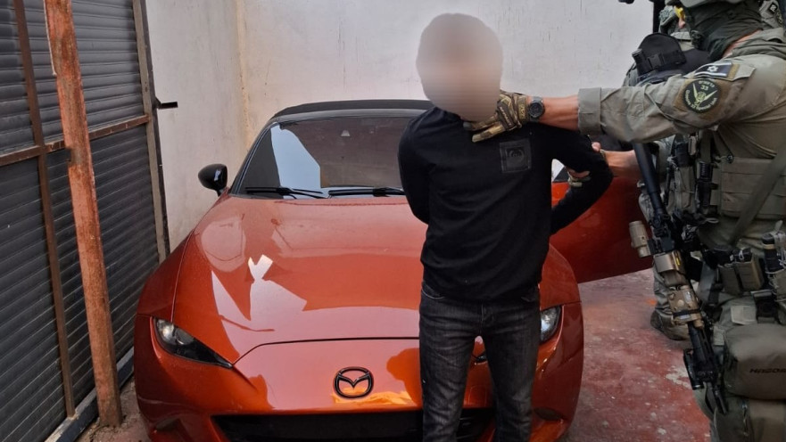 החשוד בגניבת הרכבים