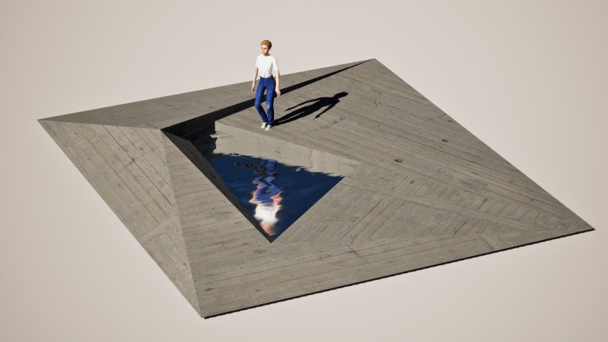 הדמיית האנדרטה