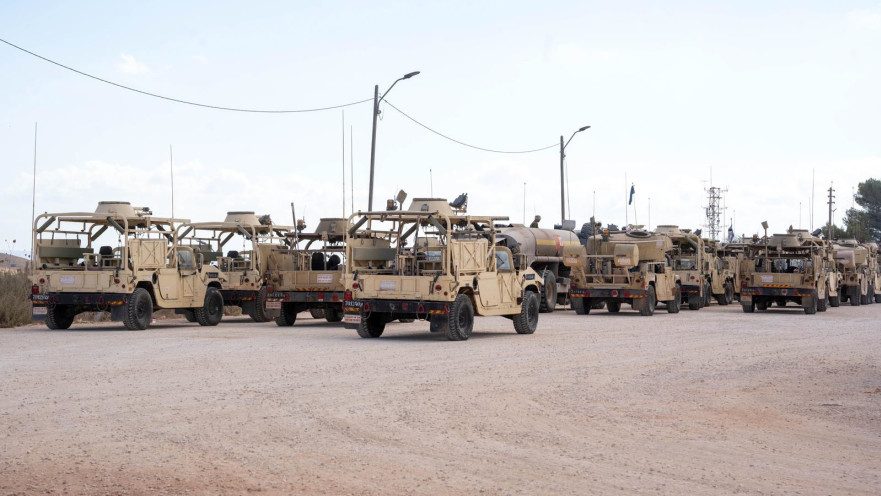 היערכות עוצבת "הגליל" לתמרון בלבנון