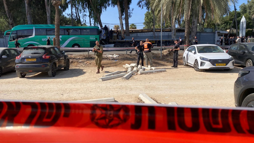 זירת האירוע בגלילות