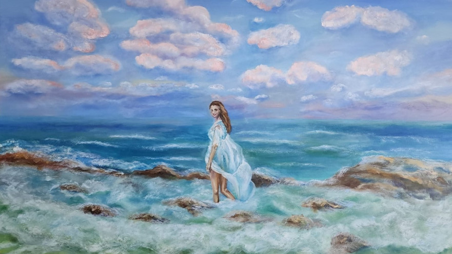 תערוכת "ארבע היסודות", ‎⁨‎⁨‎⁨‎⁨ילנה חוחלוב  3⁩