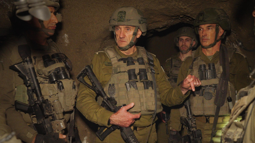 הרצי הלוי במנהרת חיזבאללה