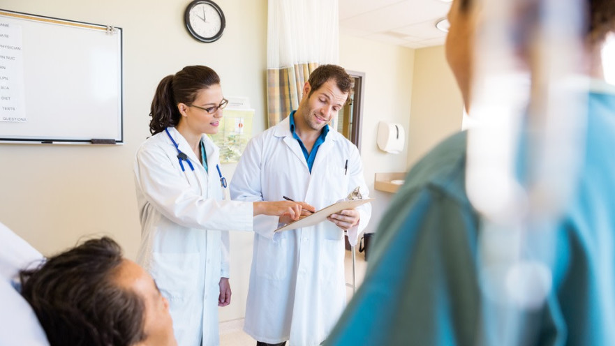 צוות רפואי בבית החולים (אילוסטרציה)