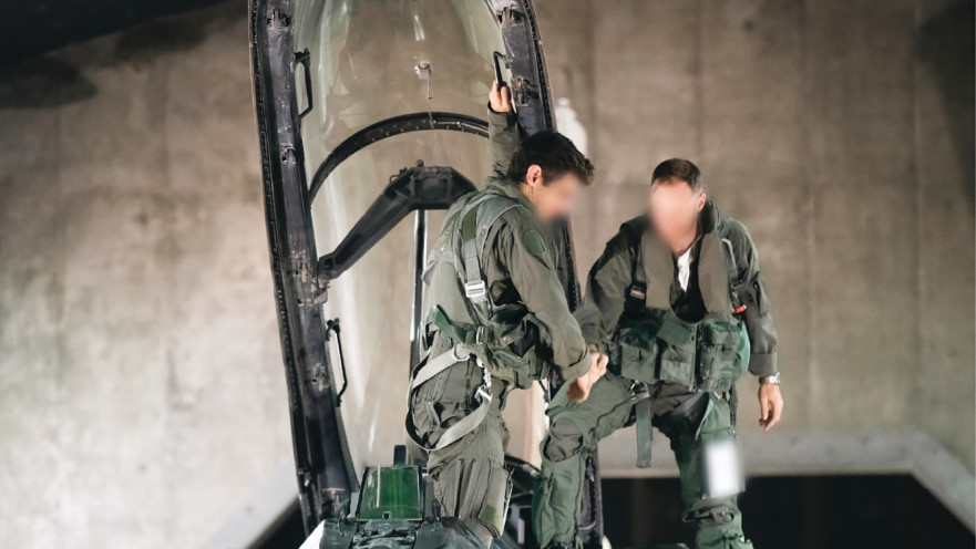 טייסים בתקיפה באיראן