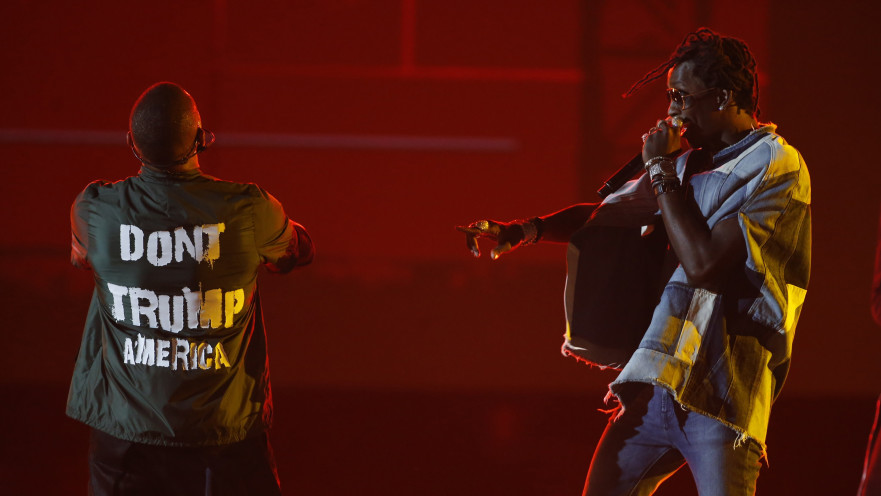 יאנג ת'אג מופיע עם הזמר אשר, 2016