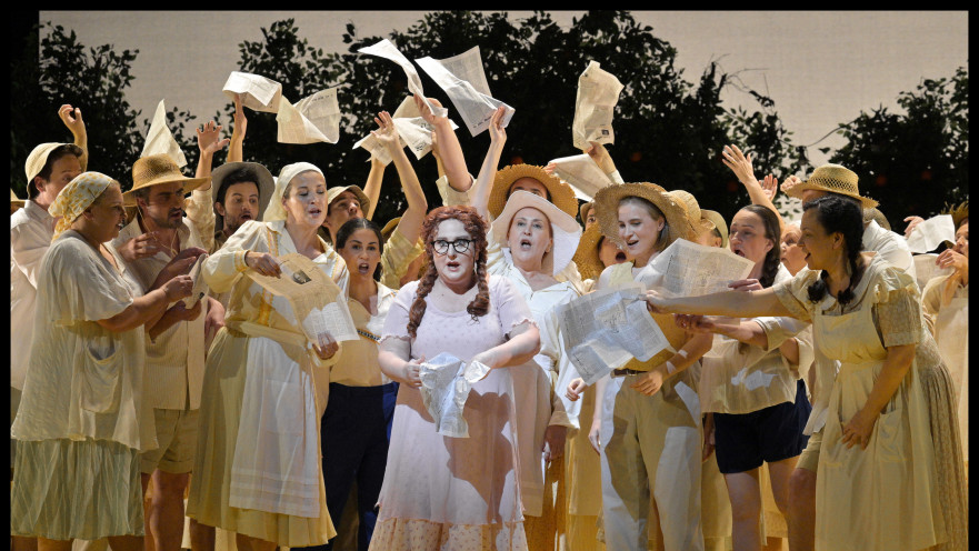 "השעתיים הללו באופרה יכולות להעניק מזור לנפש", מתוך האופרה "שיקוי האהבה"