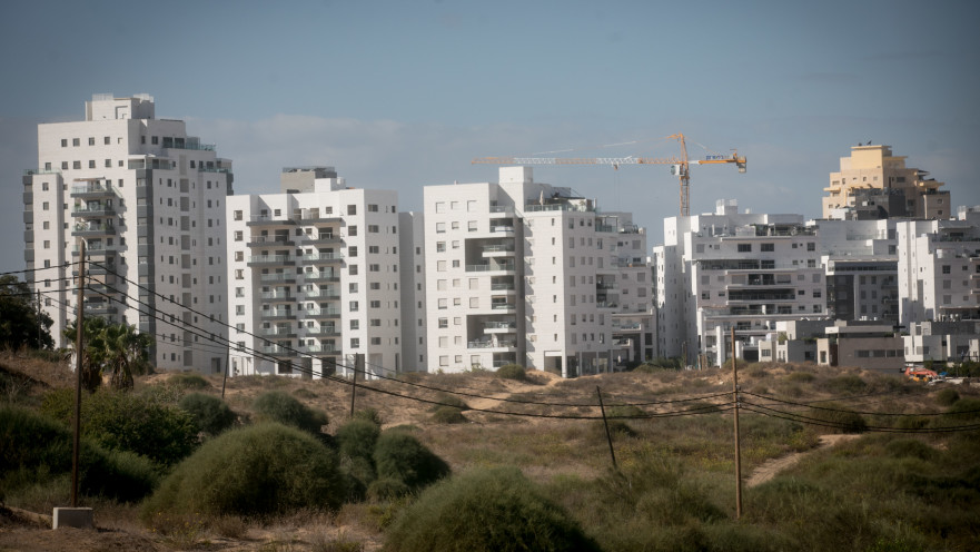 שכונה חדשה בבנייה בחולון, אוקטובר 2024