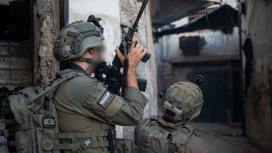 פעילות לוחמי סיירת חרוב במבצע בג׳נין שבחטיבת מנשה