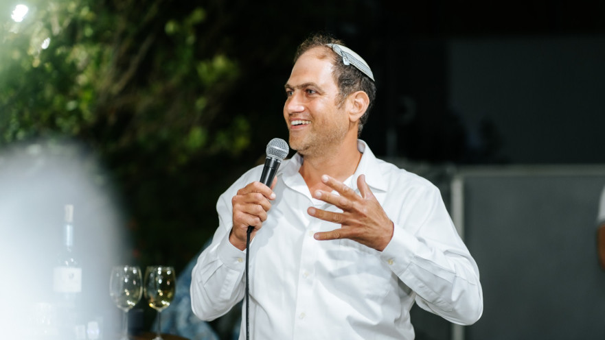 "הוא הפנים היפות של עם ישראל". בתמונה: הרב אבירם חריב 