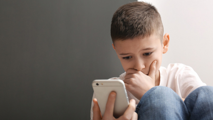 ילדי במסך (אילוסטרציה)