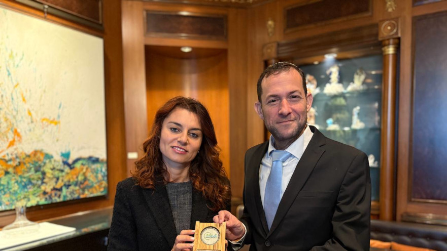 חברי הפרלמנט האירופי עם ראש מועצת שומרון