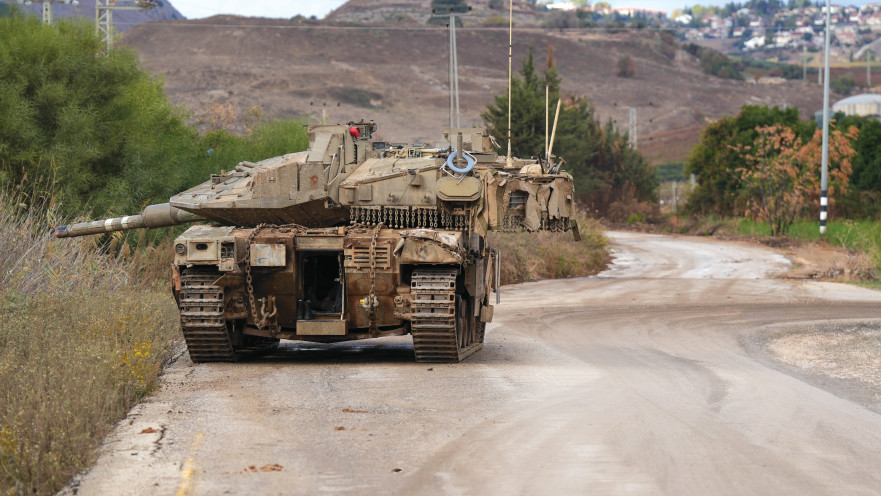 טנק בגבול הצפון