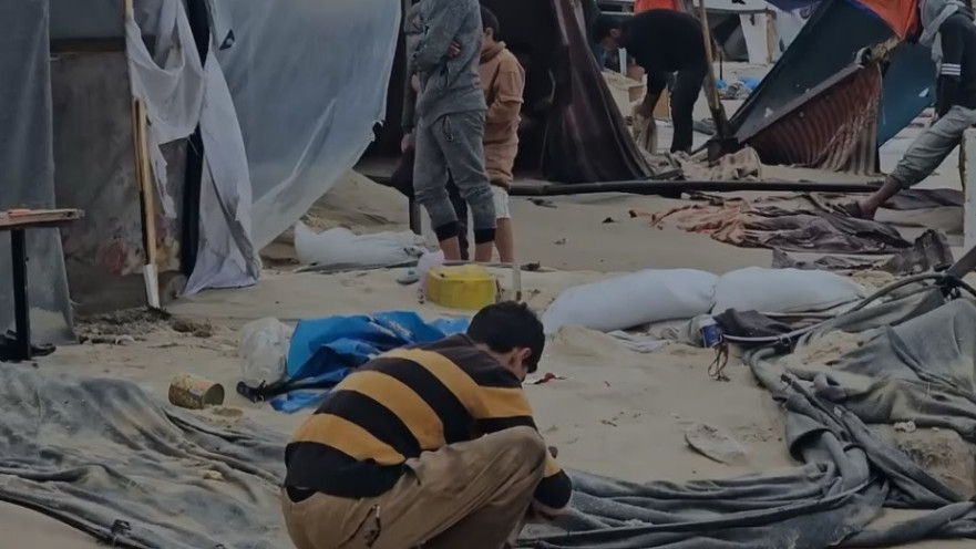 עקורים בעזה