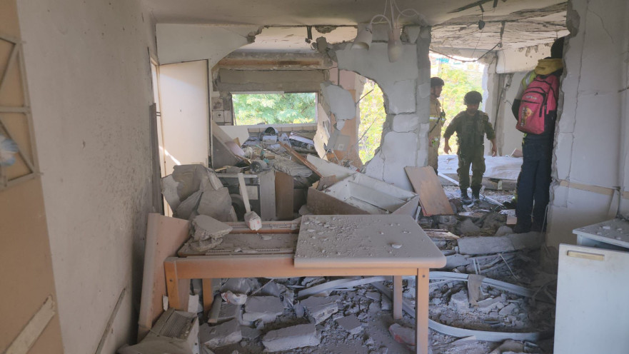 הנזק בקריית שמונה