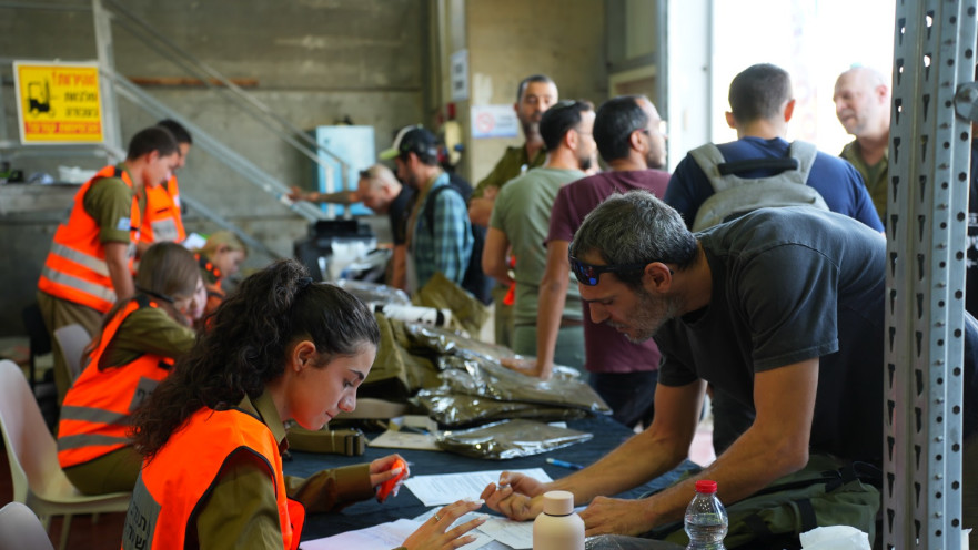 התגייסותם תושבי גבעתיים לכיתת הכוננות