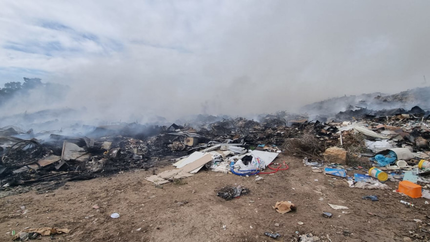 שריפה בעוספייה