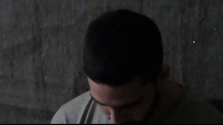 מתן צנגאוקר מתוך תיעוד חמאס בשבי