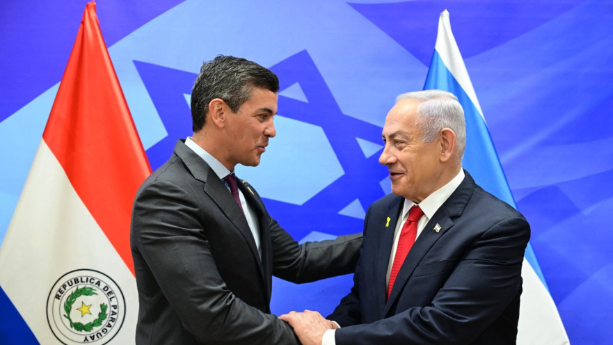 ראש הממשלה נתניהו ונשיא פרגוואי סנטיאגו פניה
