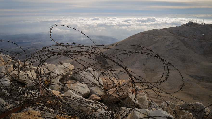 מוצב של צה"ל בגבול סוריה