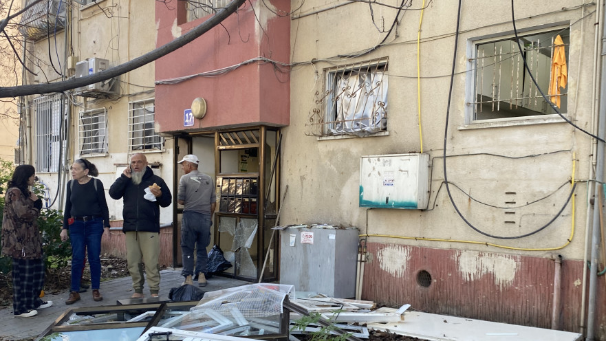 פגיעה ישירה ביפו