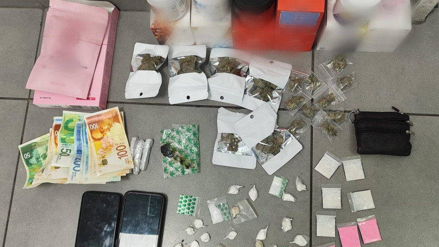 הסמים שנתפסו 