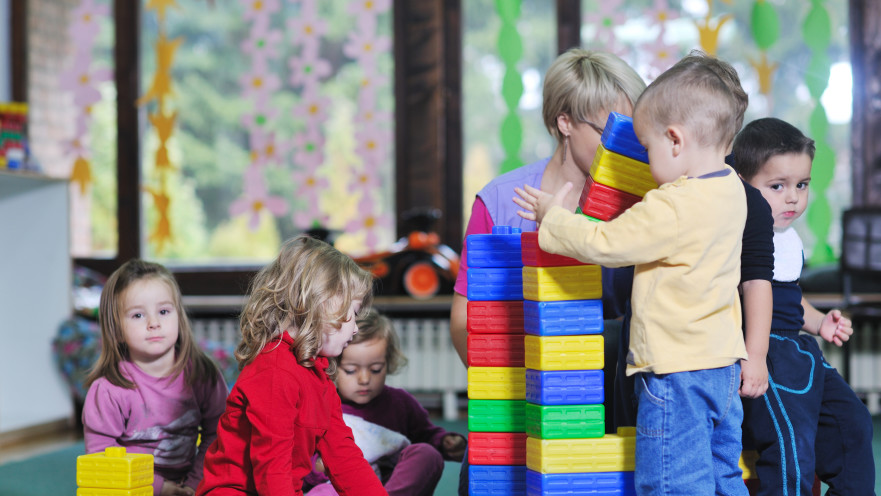 גן ילדים, אילוסטרציה
