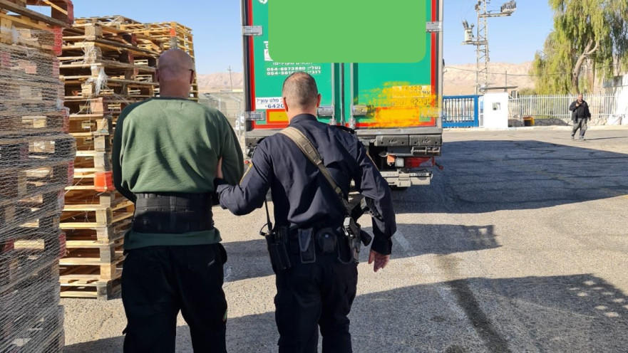 האדם שנעצר בחשד לגניבת תמרים באילת