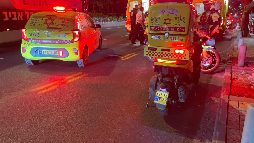 זירת התאונה בתל אביב, דרך נמיר