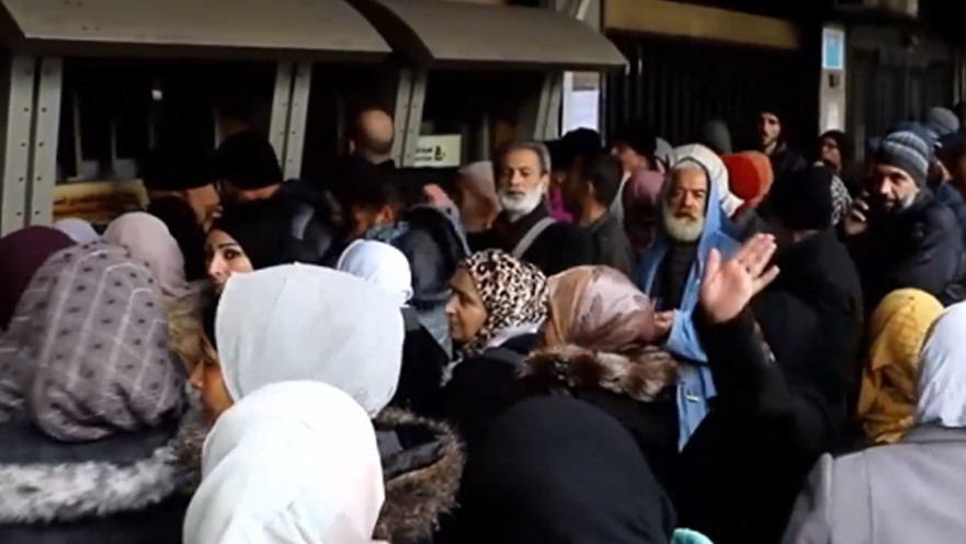 משבר מזומנים בסוריה, ממתינים לכספומט