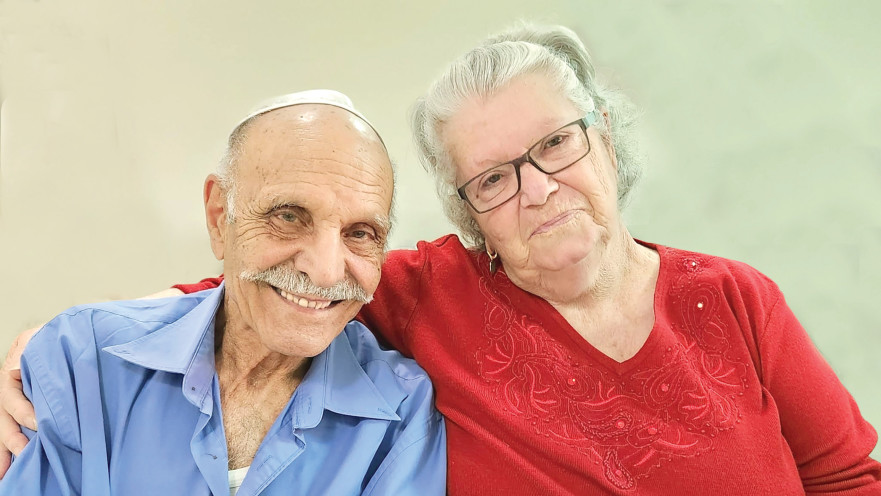 שלמה ומזל מנצור תמונה משותפת