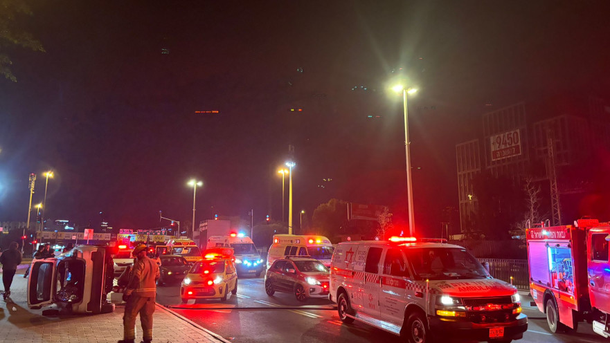 תאונת דרכים סמוך למחלף גהה