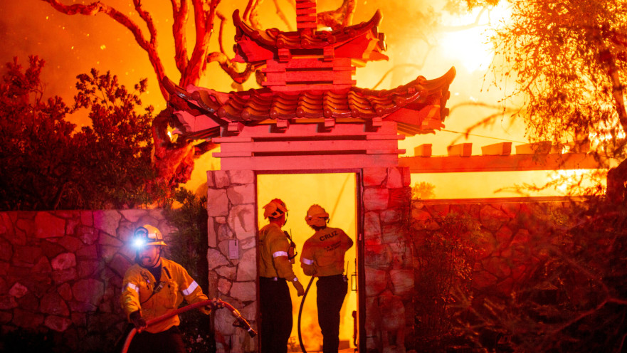 שריפות ענק בקליפורניה, ינואר 2025