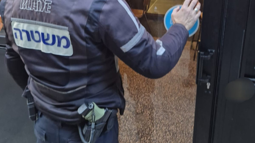 תיעוד סגירת המתחם